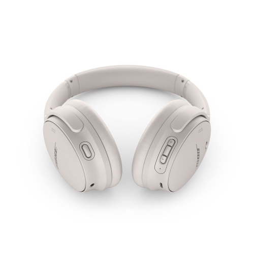Casque d'écoute sans fil Bluetooth à suppression du bruit QuietComfort 45 de Bose - fumée blanche
