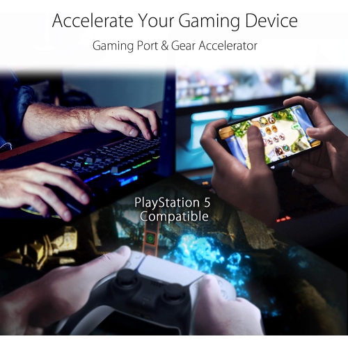 Refurbished - ASUS RT-AX82U (AX5400) Dual Band WiFi 6 Extendable Gaming Router, Gaming Port, Mobile Game Mode, Aura RGB, PS5 Compatible