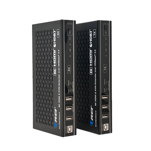 OREI 8K HDMI & KVM Extender Over HDBaseT 3.0 Up To 330 Feet