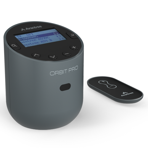 Avantree Orbit Pro - Bluetooth Audio Transmitter & Receiver for TV with 5.1 Surround Sound Passthrough, Remote Control, No Lip-Sync Delay, LCD Screen