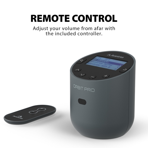 Avantree Orbit Pro - Bluetooth Audio Transmitter & Receiver for TV with 5.1 Surround Sound Passthrough, Remote Control, No Lip-Sync Delay, LCD Screen