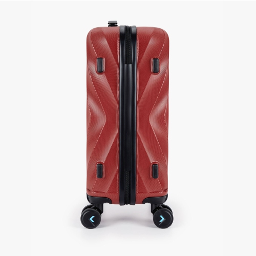 Valise de cabine rigide de 21 po à roulettes Globetrotter de Bagsmart - Bourgogne