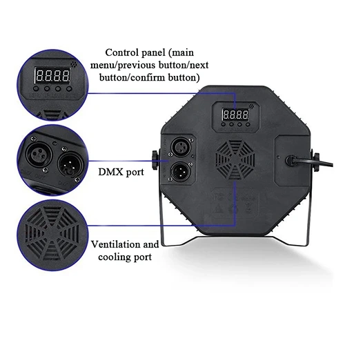 XKL-A4 LED Multi-Fontion par Light