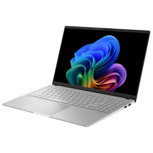 ASUS Vivobook S 15 OLED 15.6" Laptop - Cool Silver (Snapdragon X Elite/32GB RAM/1TB SSD)