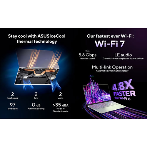 ASUS Vivobook S 15 OLED 15.6" Laptop - Cool Silver (Snapdragon X Elite/32GB RAM/1TB SSD)