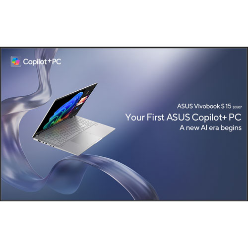 ASUS Vivobook S 15 OLED 15.6" Laptop - Cool Silver (Snapdragon X Elite/32GB RAM/1TB SSD)