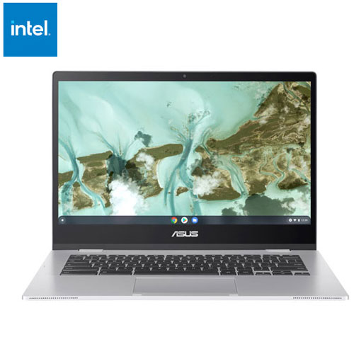 Chromebook de 14 po CX1 d'ASUS - Argenté transparent - Anglais