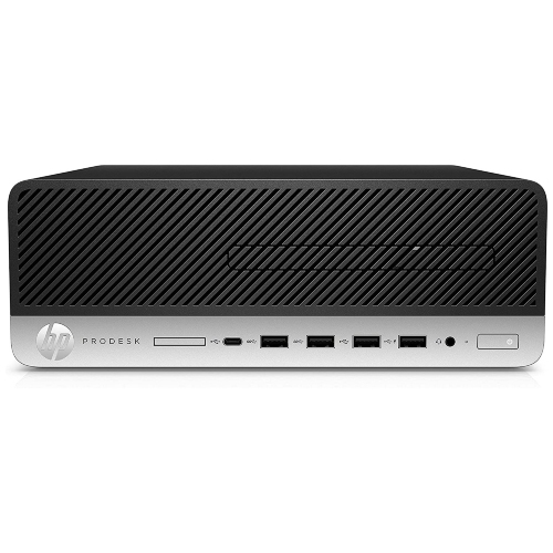 HP ProDesk 600 G4 Small Form Factor Business Desktop - Intel Core i5, 32GB Memory, 2TB SSD, Win 11 Pro + 24" Monitor by HP - Refurbished condition - Image 4