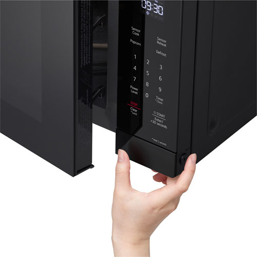 LG 1.5 Cu. Ft. Microwave with Smart Inverter - Black