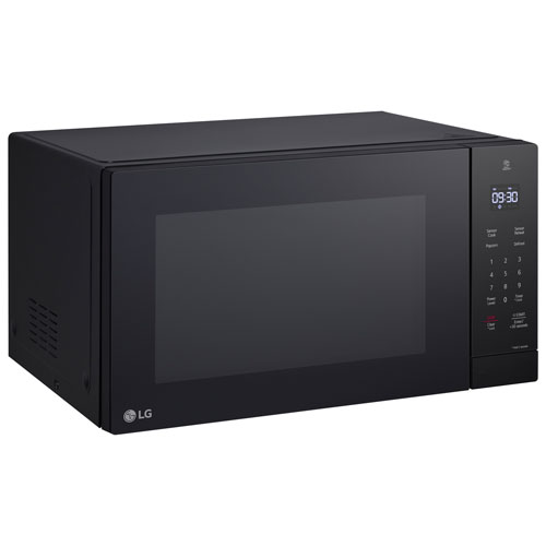 LG 1.5 Cu. Ft. Microwave with Smart Inverter - Black