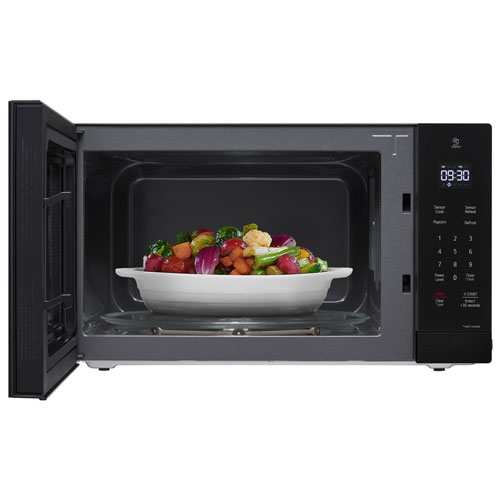 LG 1.5 Cu. Ft. Microwave with Smart Inverter - Black