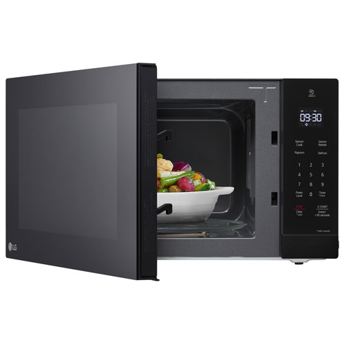 LG 1.5 Cu. Ft. Microwave with Smart Inverter - Black