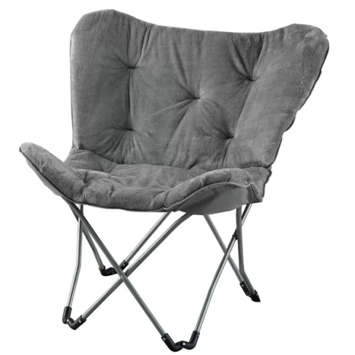 Mehiaz Outdoor Butterfly Folding Chair - Grey