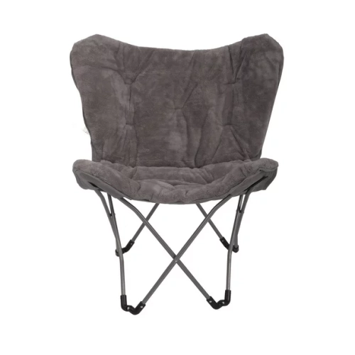 Mehiaz Outdoor Butterfly Folding Chair - Grey