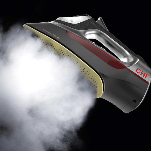 Fer électronique de CHI avec cordon rétractable | fer à vapeur