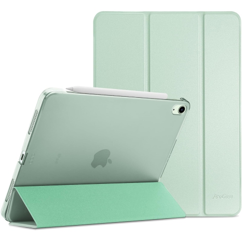 ProCase Smart Case for iPad Air 11-inch M2 2024/10.9 Air 5th Generation 2022/10.9 Air 4th 2020, Protective Cover for iPad Air 11 /Air 5 4 Gen -Green