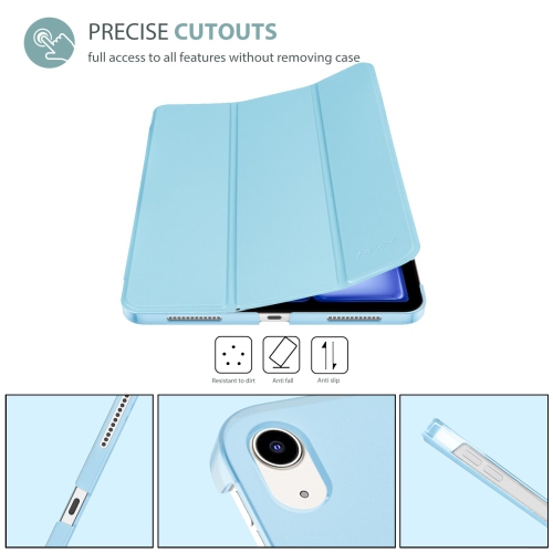 ProCase Smart Case pour iPad Air 11 po M2 2024/10,9 Air 5th génération 2022/10,9 Air 4th 2020, housse de protection pour iPad Air 11/Air 5 4