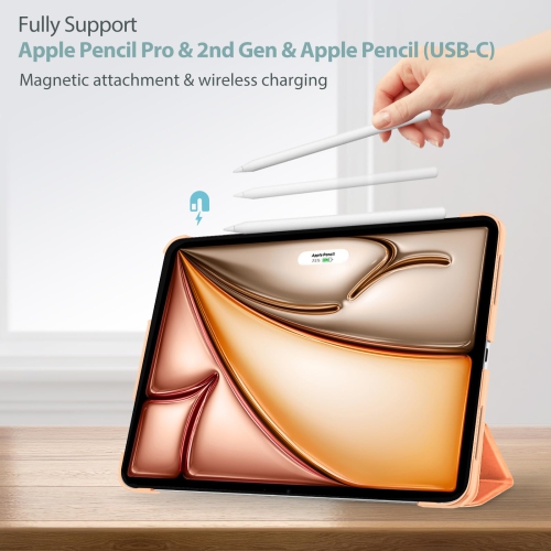 ProCase Smart Case pour iPad Air 11 po M2 2024/10,9 Air 5th génération 2022/10,9 Air 4th 2020, housse de protection pour iPad Air 11/Air 5 4