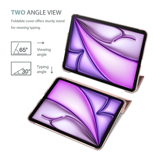 ProCase Smart Case pour iPad Air 11 po M2 2024/10,9 Air 5th génération 2022/10,9 Air 4th 2020, housse de protection pour iPad Air 11/Air 5 4