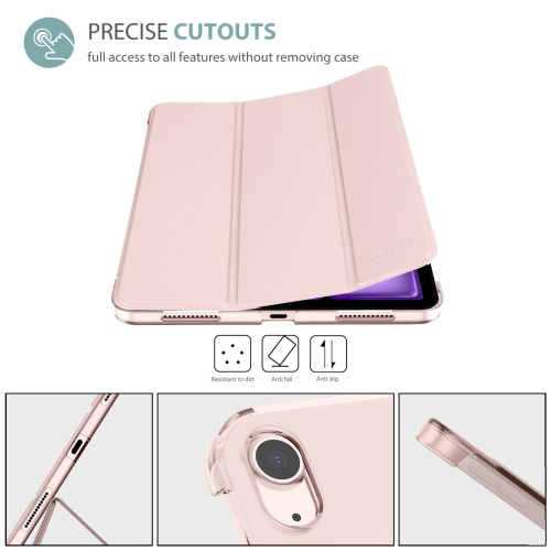 ProCase Smart Case pour iPad Air 11 po M2 2024/10,9 Air 5th génération 2022/10,9 Air 4th 2020, housse de protection pour iPad Air 11/Air 5 4