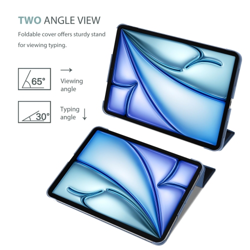 ProCase Smart Case for iPad Air 11-inch M2 2024/10.9 Air 5th Generation 2022/10.9 Air 4th 2020, Protective Cover for iPad Air 11 /Air 5 4 Gen