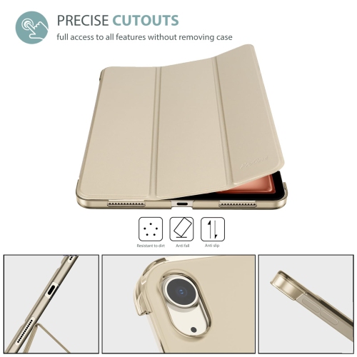 ProCase Smart Case for iPad Air 11-inch M2 2024/10.9 Air 5th Generation 2022/10.9 Air 4th 2020, Protective Cover for iPad Air 11 /Air 5 4 Gen