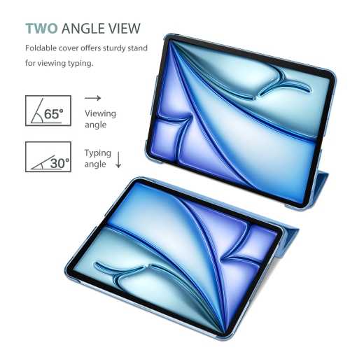 ProCase Smart Case for iPad Air 11-inch M2 2024/10.9 Air 5th Generation 2022/10.9 Air 4th 2020, Protective Cover for iPad Air 11 /Air 5 4 Gen -Blue