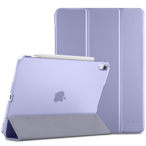 ProCase Smart Case for iPad Air 11-inch M2 2024/10.9 Air 5th Generation 2022/10.9 Air 4th 2020, Protective Cover for iPad Air 11 /Air 5 4 Gen -Purple