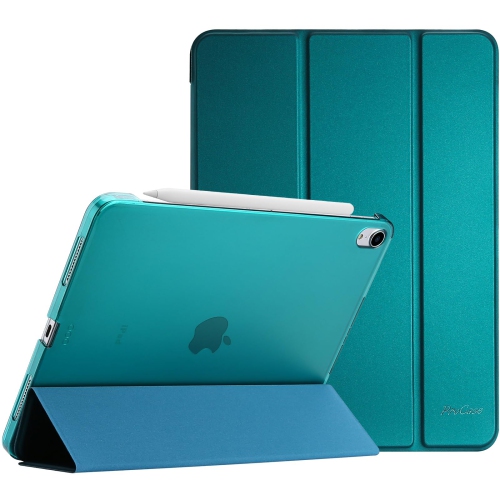 ProCase Smart Case for iPad Air 11-inch M2 2024/10.9 Air 5th Generation 2022/10.9 Air 4th 2020, Protective Cover for iPad Air 11 /Air 5 4 Gen -Emerald