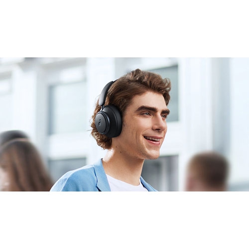 Refurbished - Soundcore by Anker Space Q45 Over-Ear Noise Cancelling Bluetooth Headphones - Black