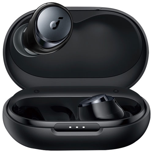 Refurbished - Soundcore by Anker Space A40 In-Ear Noise Cancelling True Wireless Earbuds - Black