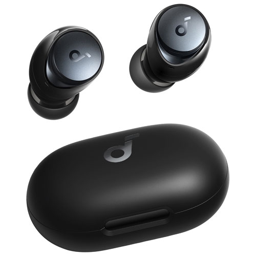 Refurbished - Soundcore by Anker Space A40 In-Ear Noise Cancelling True Wireless Earbuds - Black