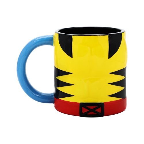 BIOWORLD  Marvel X-Men Wolverine 16 OZ Sculpted Ceramic Mug