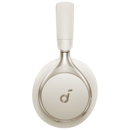 Remis à neuf - Casque d'écoute Bluetooth à isolation sonore Space One de Soundcore par Anker - Blanc