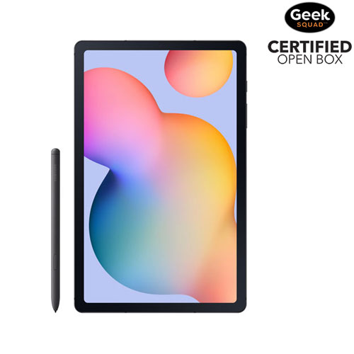 Boîte ouverte - Tablette Galaxy Tab S6 Lite 10,4 po 64 Go Android de Samsung avec Exynos 1280 - Graphite