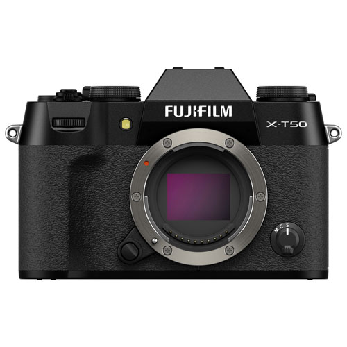Appareil photo sans miroir X-T50 de Fujifilm avec objectif 16-50mm - Noir