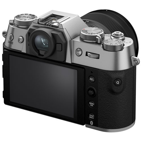 Fujifilm X-T50 Mirrorless Camera with 16-50mm Lens Kit - Silver