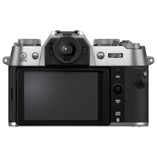 Fujifilm X-T50 Mirrorless Camera with 16-50mm Lens Kit - Silver