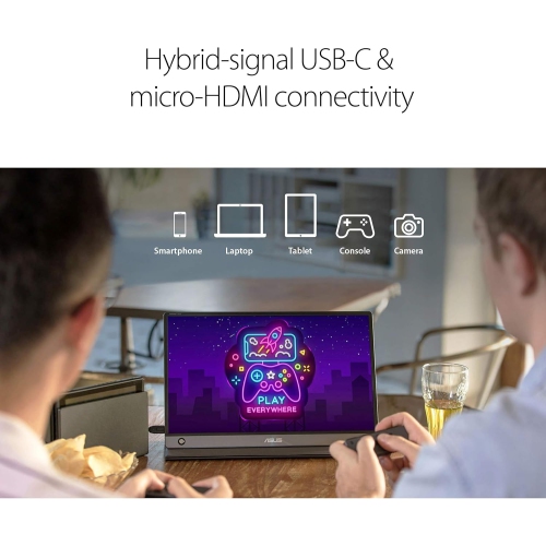 Asus ZenScreen MB16AMT Touchscreen LCD Monitor MB16AMT by ASUS - Refurbished condition - Image 3