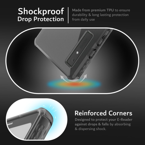 TUDIA SKN Onyx Boox Palma Case 6.13" Back Cover - Black