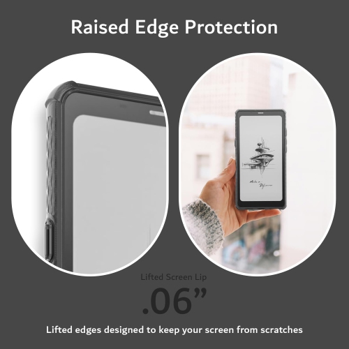 TUDIA SKN Onyx Boox Palma Case 6.13" Back Cover - Black