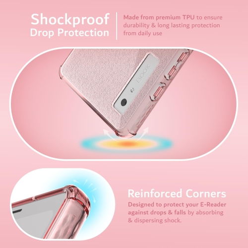 TUDIA SKN Onyx Boox Palma Case 6.13" Back Cover - Pink