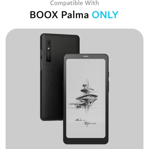 TUDIA SKN Onyx Boox Palma Case 6.13" Back Cover - Clear