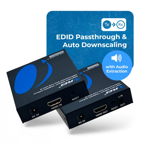 OREI 4K@120Hz HDMI Extender Over Cat6 With IR Upto 30 Meter