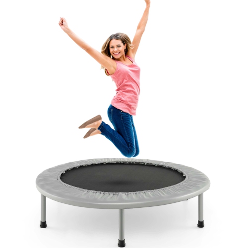 Goplus 38 Mini Folding Trampoline Portable Recreational Fitness Rebounder