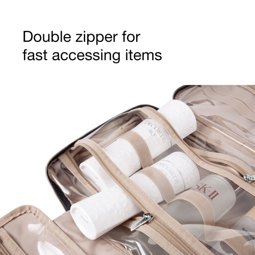 Trousse de toilette Bonchemin The Space Saver de Bagsmart - Noir moyen