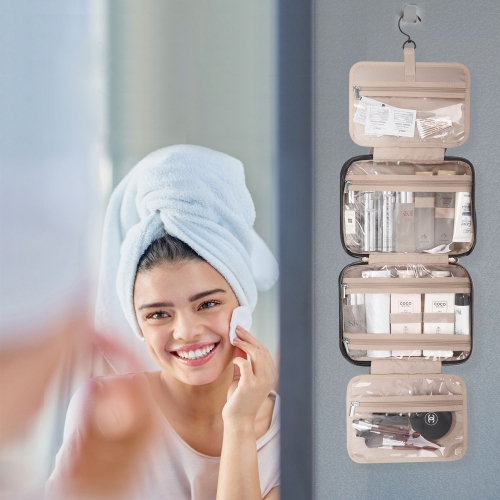 Trousse de toilette Bonchemin The Space Saver de Bagsmart - Noir moyen