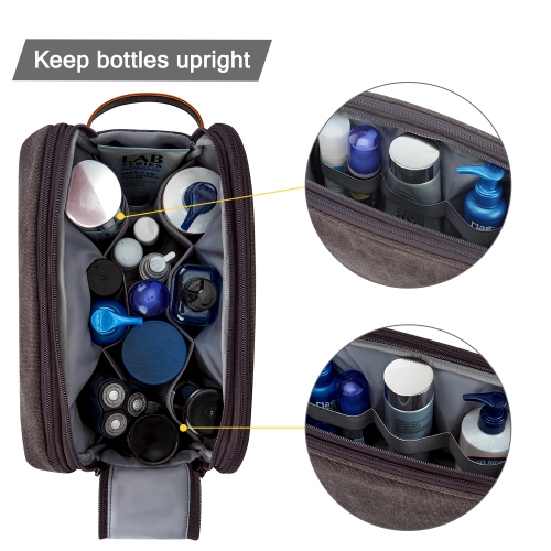 Trousse de toilette On-Road de Bagsmart - Grand - Gris