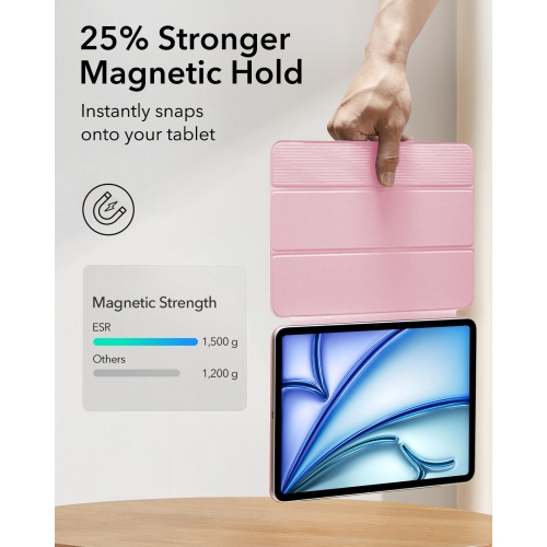 iPad Air 11 Inch Case, iPad Air 5th/4th Generation Case (2022/2020), 10.9 Inch, Powerful Magnetic Case, Supports Pencil Pro/USB-C, Auto Wake/Sleep,