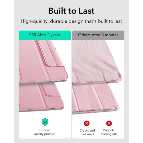 iPad Air 11 Inch Case, iPad Air 5th/4th Generation Case (2022/2020), 10.9 Inch, Powerful Magnetic Case, Supports Pencil Pro/USB-C, Auto Wake/Sleep,